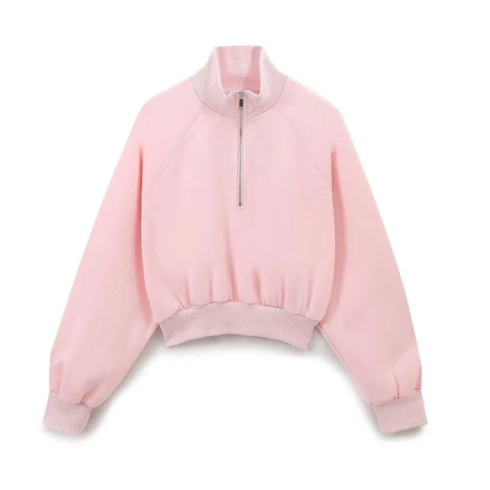 Ambrette – Half-zip pullover & mini skirt – Lounge set