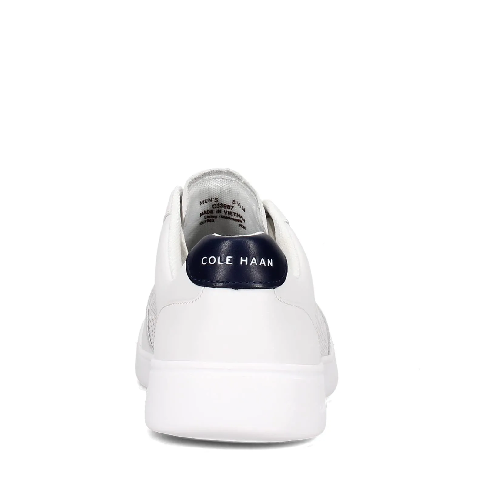 Cole Haan mens Grand Crosscourt Modern Perforated Sneaker, Optic White/Peacoat, 9.5 US