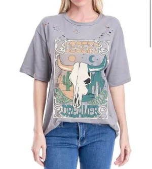 Desert Dreamer Distressed Tee
