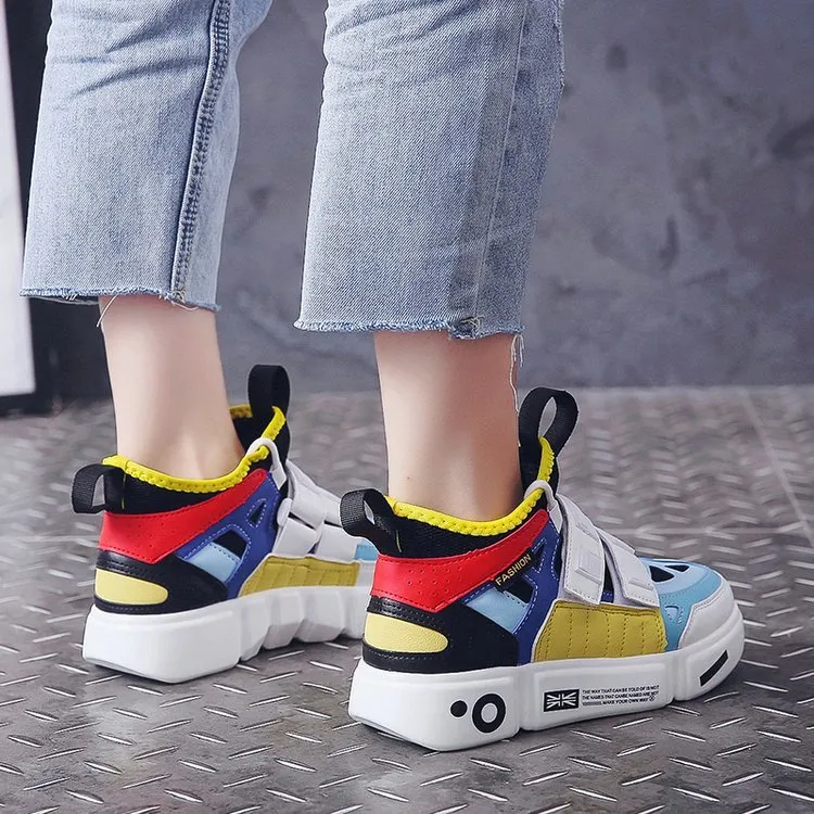 Multi Color Fashion Sneakers