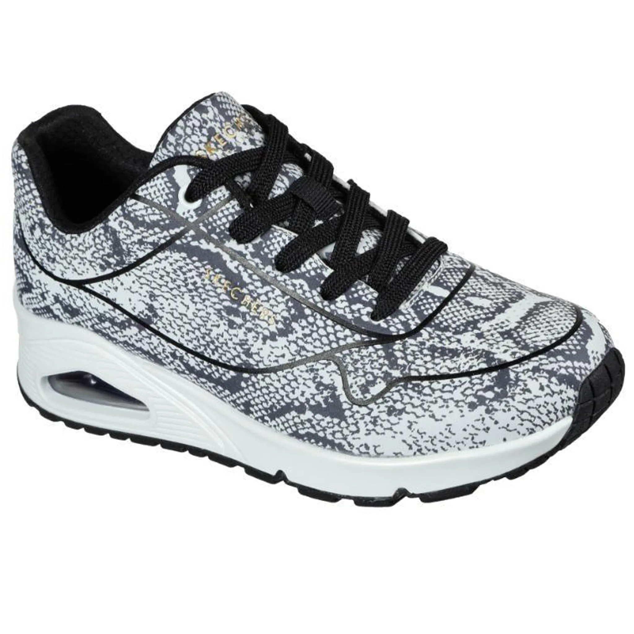 Skechers Women's 155357 Uno Viper Queen Fashion Sneakers