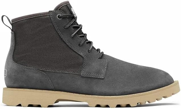 Sorel Men's Caribou Mod Chukka WP Boot  Waterproof Suede & Nylon Rain Boots