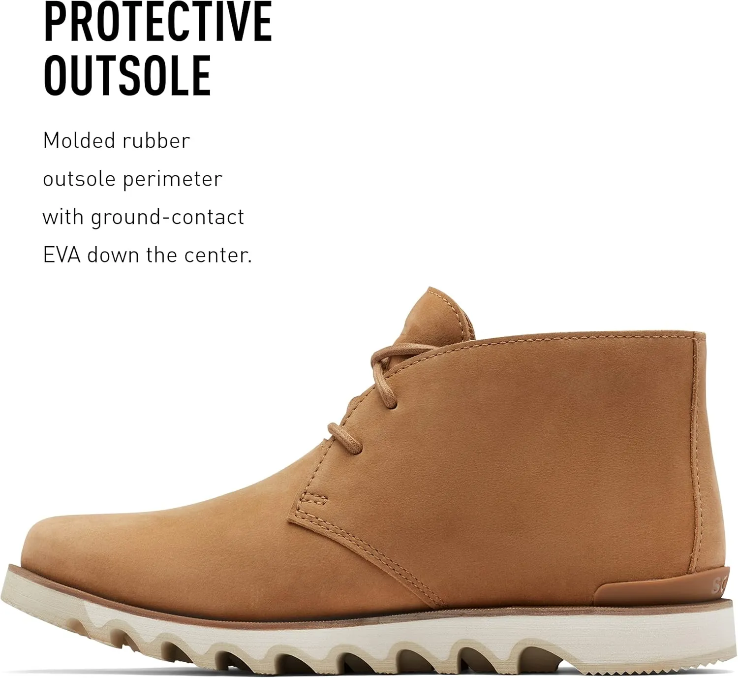 Sorel Men's Kezar Chukka WP Boot  Waterproof Leather Rain Boot