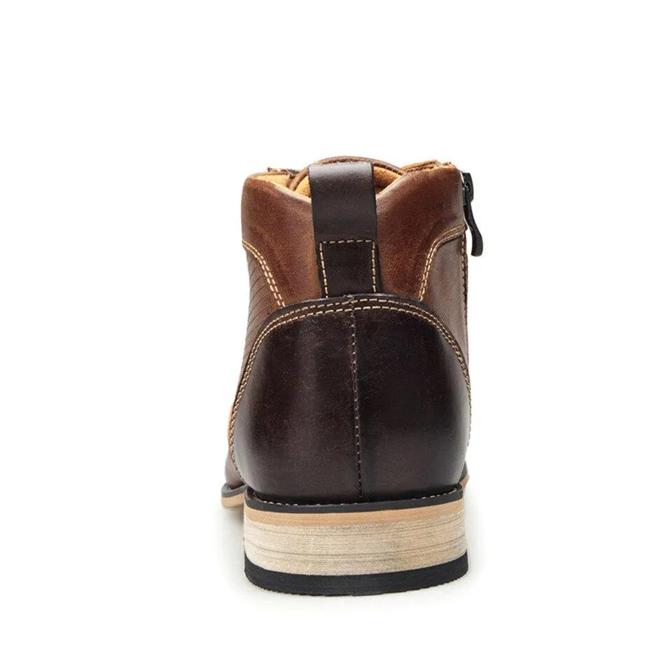West Louis Brand Ankle Boots With Laces