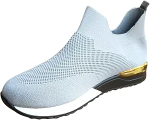 Womens Non Slip Work Shoes Slip On Water Resistant Tennis Shoes Men Mesh Ladies Casual Shoes High Top Sneakers Platform Tennis Shoe Loafers Shoe